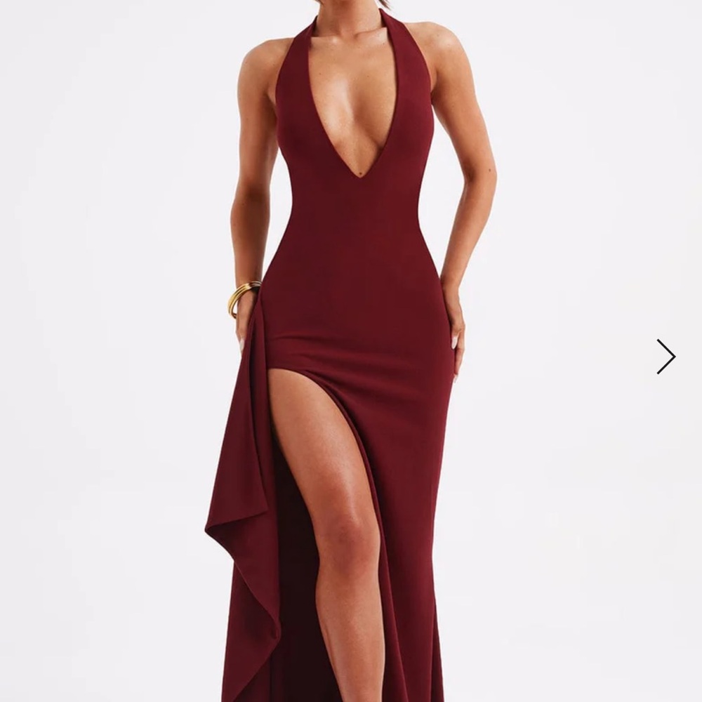 Luella Maxi Dress - Burgundy